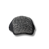 CHARCOAL DUCKBILL FLAT WINTER CAP